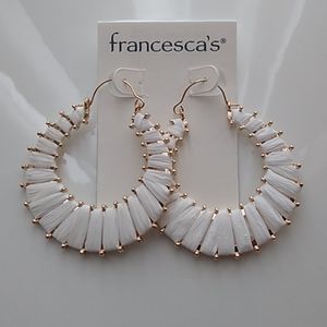 Francesca’s Beautiful Hoop Earrings